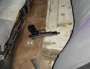 UNA DE LAS ARMAS INCAUTADAS