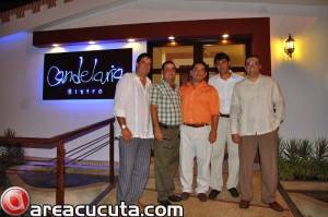 rj 119 En la Foto: Carlos Mora, Carlos Cristo, Álvaro Arambula, Juan Pablo Londeros, y Jhonatan Perez