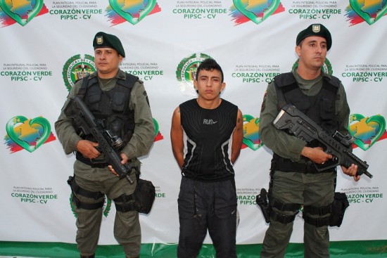 CAPTURADO CON MARIHUANA