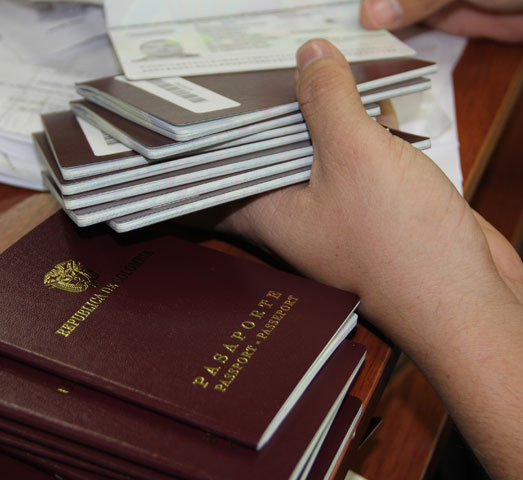 pasaportes