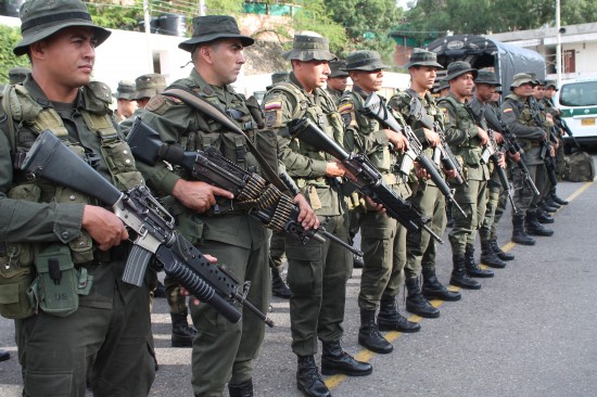 CERCA DE 100 UNIFORMADOS LLEGARON A REFORZAR LA SEGURIDAD EN CUCUTA (5)