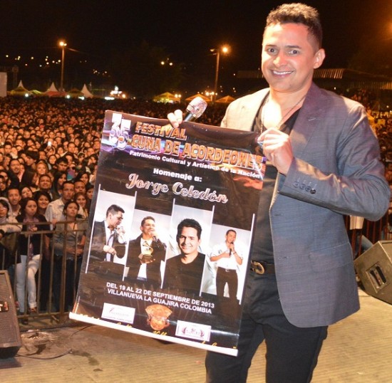 Jorge Celedón invita al Festival Cuna de Acordeones de Villanueva - Guajira