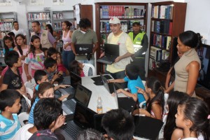 LLEGARON COMPUTADORES PARA  EDUCAR A  LAS BIBLIOTECAS PÚBLICAS DE CÚCUTA