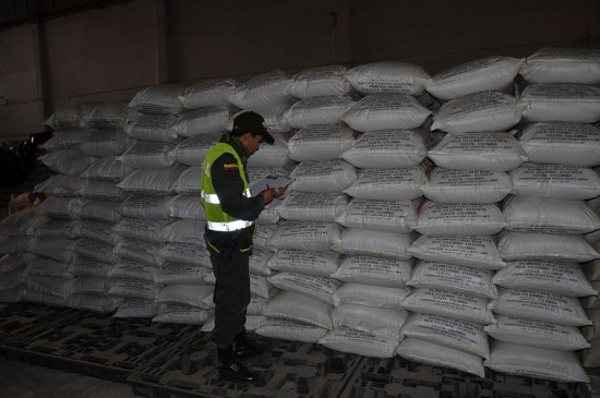 84 tonelasdas de arroz