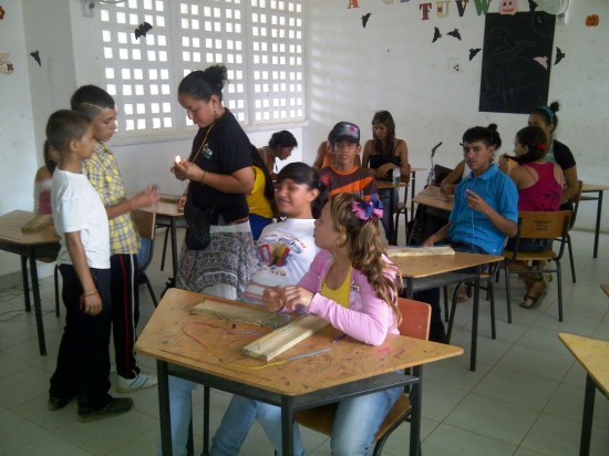 ANIMARTE DEJO SU HUELLA EN LOS NIÑOS Y NIÑAS DEL CARMEN DE TONCHALÁ