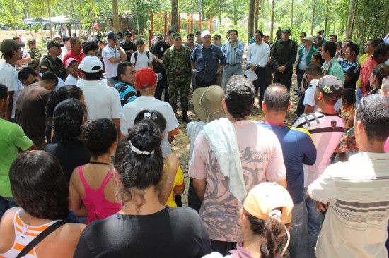 CONDICIONES DE SEGURIDAD DADAS PARA EL RETORNO A PALMARITO DONAMARIS