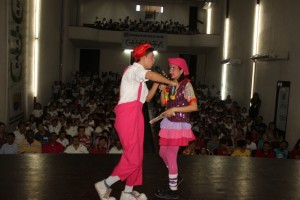 FESTIVAL DE PAYASOS LLENA DE RONSISAS A NIÑOS CUCUTEÑOS