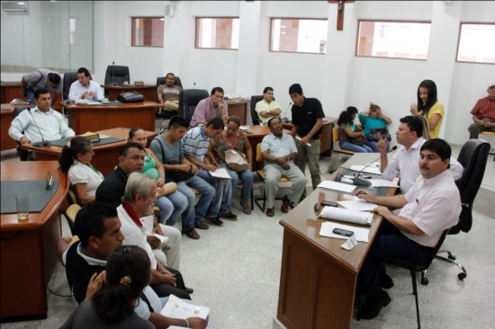 LÍDERES Y REPRESENTANTES COMUNALES SE DIERON CITA EN EL CONCEJO