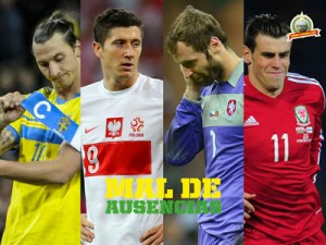 ausentes copa  del  mundo