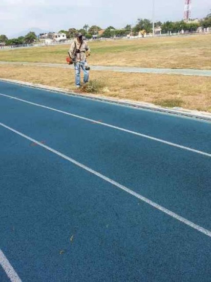 EL IMRD ADELANTA JORNADA DE LIMPIEZA  Y MANTENIMIENTO EN ESCENARIOS DEPORTIVOS