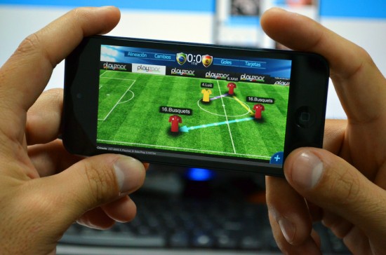 Cada jugada puede ser visualizada desde dispositivos móviles