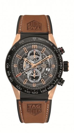 TAG HEUER CARRERA HEUER 01 ROSE GOLD (1)