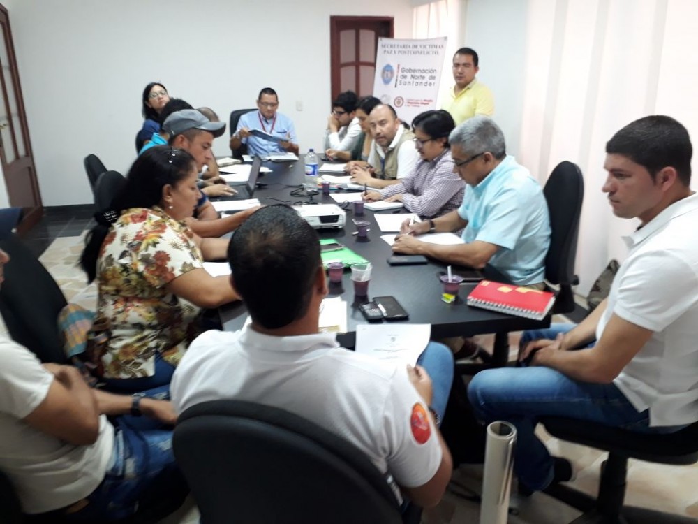 Reunión Visita Caño Tomás- Secretaría de Víctimas