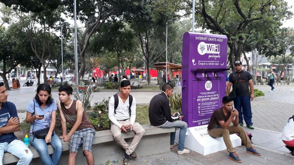 YA SON CATORCE ZONAS WI FI EN CÚCUTA DE LA META DE 20 FIJADA EN EL PLAN DE DESARROLLO