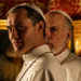 Set of "The New Pope" by Paolo Sorrentino.
in the picture  Jude Law and John Malkovich.
Photo by Gianni Fiorito
This photograph is for editorial use only, the copyright is of the film company and the photographer assigned by the film production company and can only be reproduced by publications in conjunction with the promotion of the film.
The mention of the author-photographer is mandatory: Gianni Fiorito.
Set della serie Tv "The New Pope" di Paolo Sorrentino.
Nella foto Jude Law e John Malkovich.
Foto di Gianni Fiorito
Questa fotografia è solo per uso editoriale, il  diritto d'autore è della società cinematografica e del fotografo assegnato dalla società di produzione del film  e può essere riprodotto solo da pubblicazioni in concomitanza con la promozione del film. 
E’ obbligatoria la menzione  dell’autore- fotografo: Gianni Fiorito.