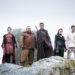 Sherman Augustus as Moon, Eugenia Yuan as Kannin, Nick Frost as Bajie, Daniel Wu as Sunny, Emily Beecham as The Widow, Lewis Tan as Gaius, Ally Ioannides as Tilda; group - Into the Badlands _ Season 3, Episode 16 - Photo Credit: Aidan Monaghan/AMC