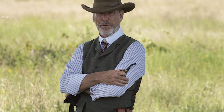 Pierce Brosnan as Eli McCullough - The Son _ Season 1, Episode 1 - Photo Credit: Van Redin/AMC