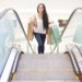 Young woman on shopping spree