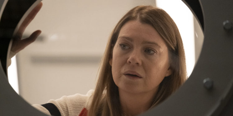 GREY'S ANATOMY - "Jump into the Fog" - As fog begins to cover Seattle, the doctors of Grey Sloan navigate through personal complications. Meredith and Alex attempt to save Gus, while Levi talks some sense into a struggling Nico, on the season finale of "Grey's Anatomy," THURSDAY, MAY 16 (8:00-9:01 p.m. EDT), on The ABC Television Network. (ABC/Tony Rivetti)
ELLEN POMPEO