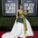 77th ANNUAL GOLDEN GLOBE AWARDS -- Pictured: Jennifer Lopez arrive to the 77th Annual Golden Globe Awards held at the Beverly Hilton Hotel on January 5, 2020. -- (Photo by: Kevork Djansezian/NBC)