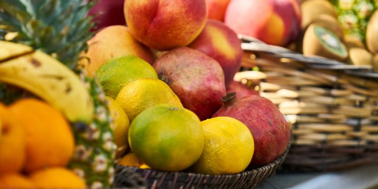 healthy and delicious tropical fruits