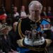 King Charles III
MASTERPIECE on PBS
Sunday, May 14, 2017 at 9pm ET
A willful king … a prophetic ghost … family betrayals … revenge! It sounds like a
play by Shakespeare, but it’s a drama about the future. MASTERPIECE presents an
adaptation of the Tony®-nominated hit Broadway show King Charles III, starring the late Tim Pigott-Smith (The Jewel in the Crown, Downton Abbey) as Prince Charles after his accession to the throne, sometime in the years ahead. Daringly scripted in blank verse by Mike Bartlett (Doctor Foster, Doctor Who) and directed by Rupert Goold (The Hollow Crown), King Charles III focuses on the crisis-strewn transition of power when Charles becomes King. Bartlett envisions the turmoil that rocks the monarchy when his turn finally comes.
Shown: Tim Pigott-Smith as Charles
For editorial use only.
Courtesy of Matt Squire/Drama Republic for BBC and MASTERPIECE