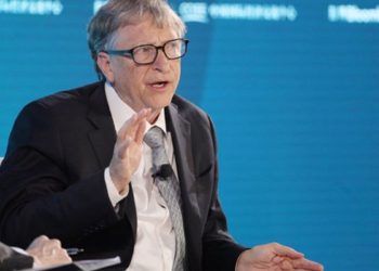 Bill Gates, co-chair of the Bill and Melinda Gates Foundation, speaks during the Bloomberg New Economy Forum in Beijing, China, on Thursday, Nov. 21, 2019. The New Economy Forum, organized by Bloomberg Media Group, a division of Bloomberg LP, aims to bring together leaders from public and private sectors to find solutions to the world's greatest challenges. Photographer: Takaaki Iwabu/Bloomberg