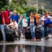 As of June 7, an estimated 4 million people have left Venezuela since the economic and political crisis began in 2014, the United Nations Refugee Agency says. The Simon Bolivar International Bridge between San Antonio, Venezuela and Villa del Rosario, Colombia is one of the two bridges where as many as 70 percent of all people who leave Venezuela for good cross into Colombia. This bridge re-opened to all foot traffic last Saturday, June 8, after being closed for about four months. It had been restricted to the elderly, students who attend school in and people who had medical appointments in Colombia. Many people ended up using illegal crossings along the river bank. Local gangs eventually started charging fees to cross, making the trek more risky and expensive. each day to shop for goods they can’t find or afford in Venezuela. SUMMARY: Photos from World Vision US President Edgar Sandoval Sr.’s visit to the Venezuela Migration Crisis affecting Cucuta, Colombia. Thousands of Venezuelans cross into Colombia each day, commuting for school, work, shopping, or leaving for good. While most return to the homes just across the border in Venezuela, as many as 5,000 remain in Colombia, walking for days or taking buses to far-away places like Bogota, Ecuador, or Peru.