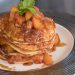 Special Guest, Eric Greenspan's Lemon Ricotta Pancakes with Brown Butter Stone Fruit Compote with Amaretto Syrup, as seen on Guy's Ranch Kitchen, Season 1.