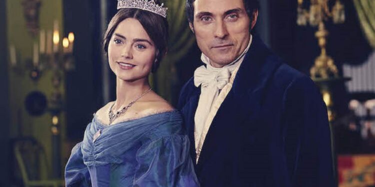 From ITV

VICTORIA 

Embargoed until 16.30 11th August 2016



Pictured: JENNA COLEMAN as Victoria,RUFUS SEWELL as Melbourne and TOM HUGHES as Albert.


This photograph is (C) ITV Plc and can only be reproduced for editorial purposes directly in connection with the programme or event mentioned above. Once made available by ITV plc Picture Desk, this photograph can be reproduced once only up until the transmission [TX] date and no reproduction fee will be charged. Any subsequent usage may incur a fee. This photograph must not be manipulated [excluding basic cropping] in a manner which alters the visual appearance of the person photographed deemed detrimental or inappropriate by ITV plc Picture Desk.  This photograph must not be syndicated to any other company, publication or website, or permanently archived, without the express written permission of ITV Plc Picture Desk. Full Terms and conditions are available on the website www.itvpictures.com

For further information please contact:
Patrick.smith@itv.com 0207 1573044