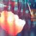 blur and defocus earth futuristic technology abstract background illustration