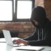 Hacker in front of his computer