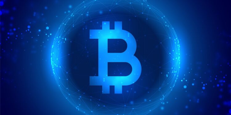 digital bitcoin currency concept technology background