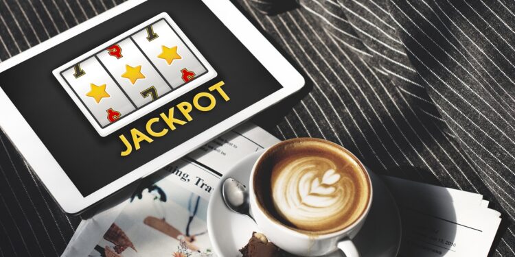 Online Casino Luck Concept