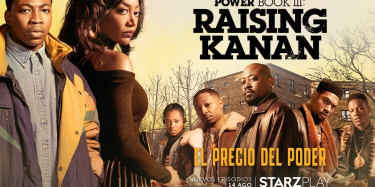 Power Book III: Raising Kanan - S2 2022 International Key Art. Image IDs: GettyImages-1222698556, GettyImages-1297361816, PBK1_032621_103599, PBK1_032621_105127, PBK1_032721_105575, PBK1_032721_105912, PBK1_032721_105783, PBK1_032721_107249, PBK1_032721_107460, PBK1_032721_107812