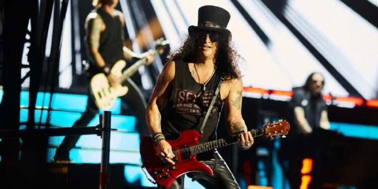 Madrid Spain 4 June 2017 Stadium Vicente Calderon, Live concert of Guns NÂ´Roses - Tour Not in this Timelife