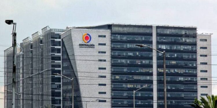 Bogotá, enero 03 de 2018. Fachada Edificio Contraloria. (Colprensa - Álvaro Tavera).