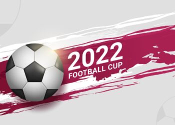Football 2022 tournament cup background