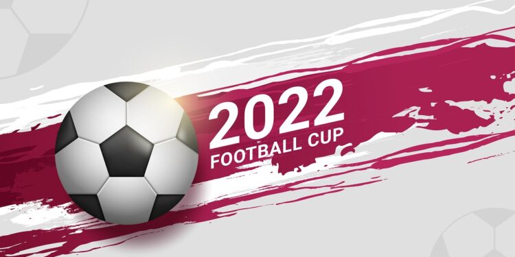 Football 2022 tournament cup background