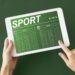 Gambling Football Game Bet Concept