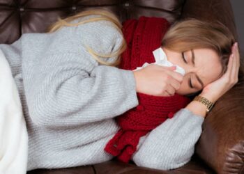 a gild is sick and needs care for her health and has pain