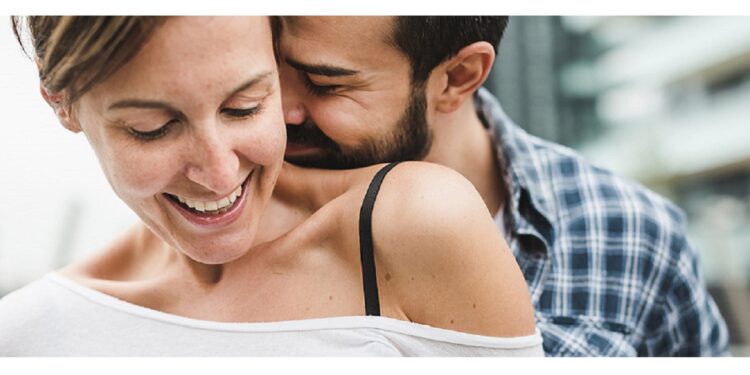 Couple having fun outdoor