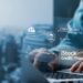 cybersecurity concept, user privacy security and encryption, secure internet access Future technology and cybernetics, screen padlock.