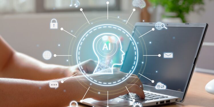 Using the intelligence of a laptop to interact with an artificial intelligence. Innovative automation technology.