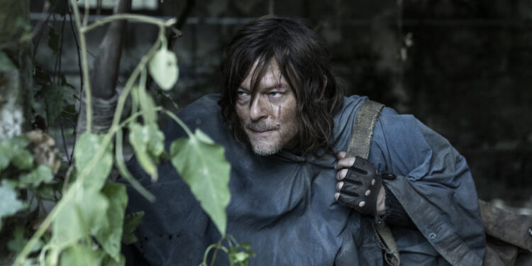 Norman Reedus as Daryl Dixon - The Walking Dead: Daryl Dixon _ Season 1, Episode 1 - Photo Credit: Emmanuel Guimier/AMC