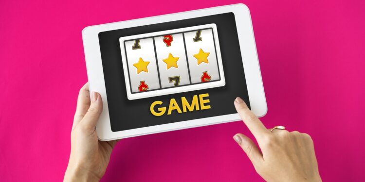 Online Casino Luck Concept