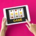 Online Casino Luck Concept