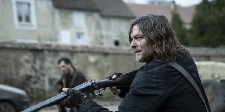 Norman Reedus as Daryl Dixon - The Walking Dead: Daryl Dixon _ Season 2 - Photo Credit: Emmanuel Guimier/AMC