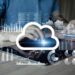 Cloud computing concept.
