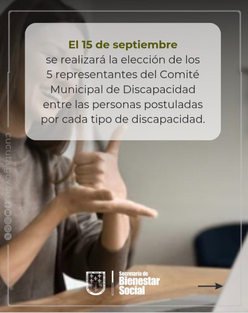 Comité Municipal de Discapacidad